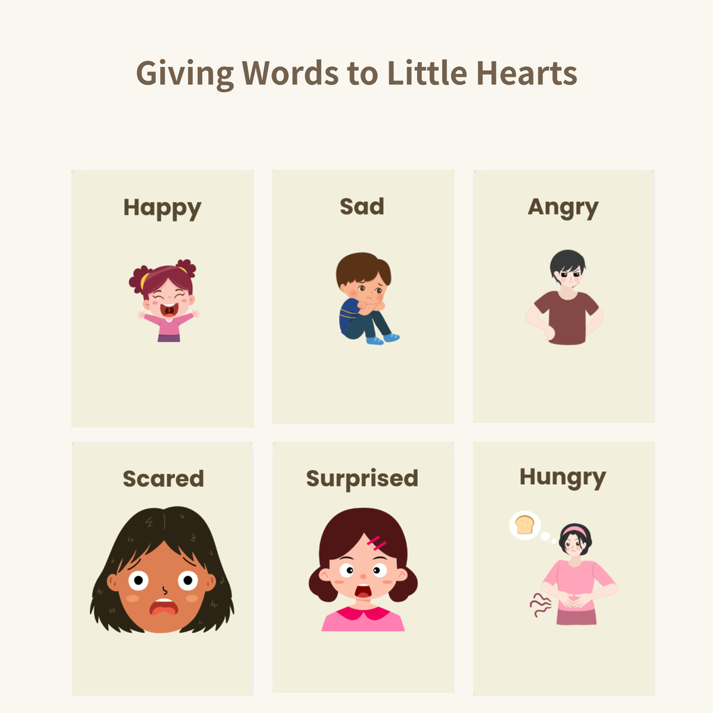 Emotion Flashcards for Toddlers | 16 Feelings Cards  | Printable PDF | Emotional Learning Kids Ages 2-6